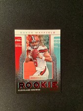 2018 Panini Rookies & Stars Rookie Rush Baker Mayfield #RR-1 RC Browns Sooners
