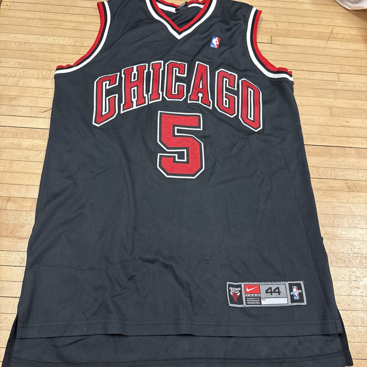 2025新作モデル Vintage 90s Nike NBA Chicago Bulls Jalen Rose #5 Basketball ウェア