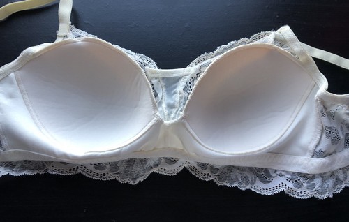 Bali White Lace Bralette Size Small - Picture 3 of 4
