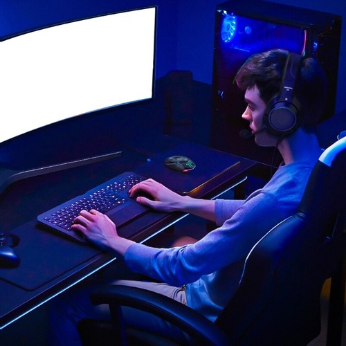 Usb Optical Led Adjustable 6400dpi Ergonomic Laptop Computer - Picture 6 of 8
