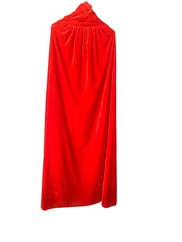 Handmade Snow White Dress Costume W Red Velvet Cloak See Measurements Womens Jrs - Picture 10 of 11