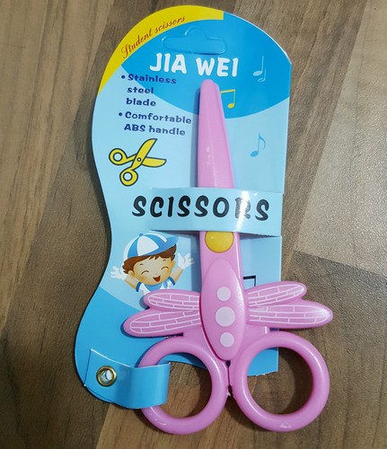 Safety Plastic Scissors For Children Kids School Art Crafts Tool - Picture 4 of 11