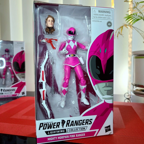 Power Rangers Lightning Collection Mighty Morphin Pink Ranger Kimberly *MINT* - Picture 1 of 16