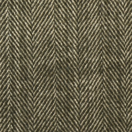 Men's 100% CASHMERE Thick Strip Soft Warm Wool Scarf MADE IN SCOTLAND Brown - Picture 2 of 3