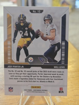 Joey Porter Jr. Will Levis 2023 Contenders Round Numbers #10