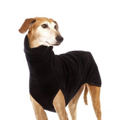 Large Dog Clothes Turtleneck Shirt Whip Hound Stretch Fleece Vest Pullover Coat - Picture 10 of 14