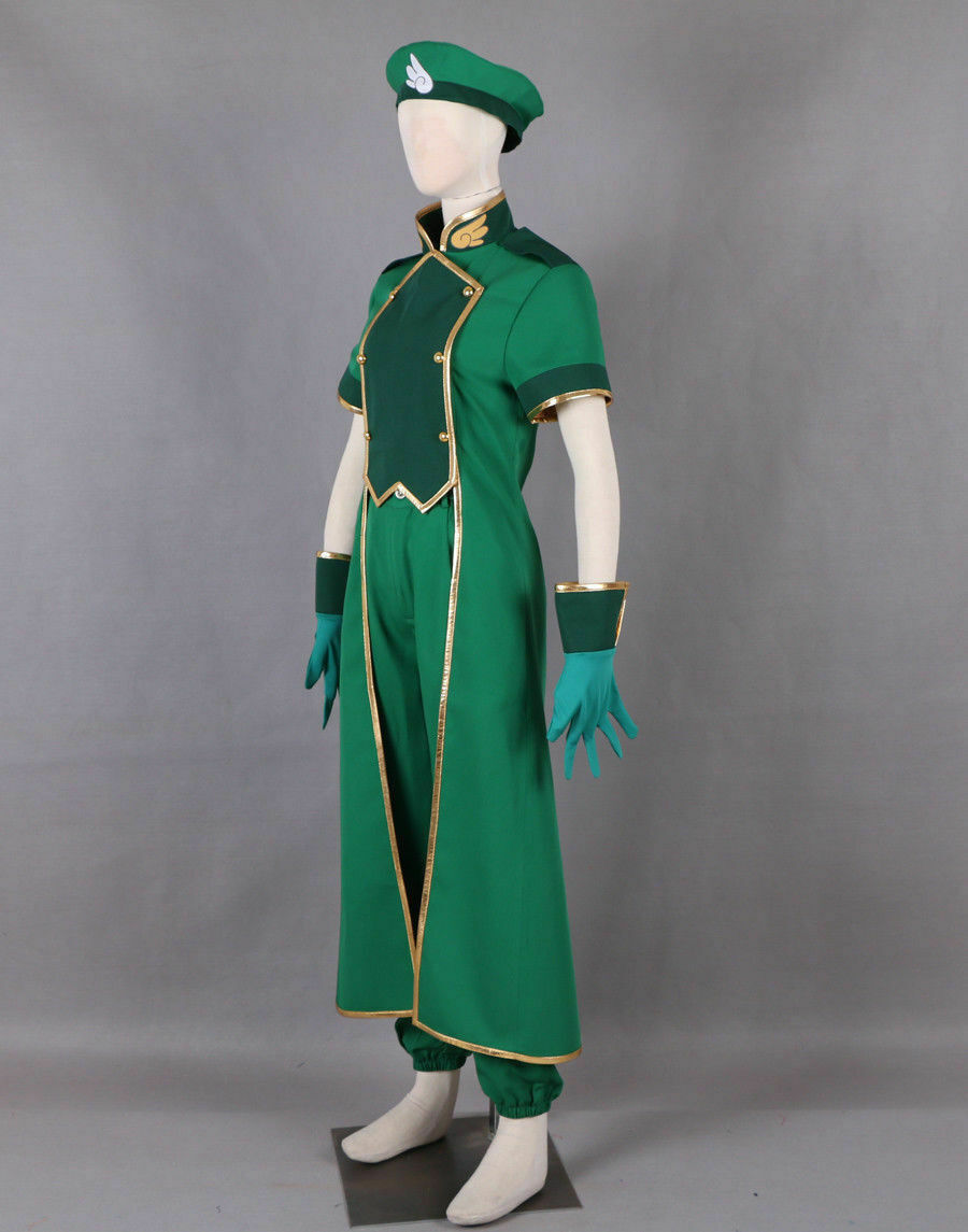 Anime cardcaptor sakura cosplay traje syaoran li cosplay marinha