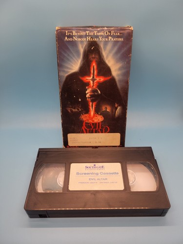 Evil Alter VHS 1989 SouthGate Rare 80s HORROR Tape Robert Z’Dar - Picture 3 of 4
