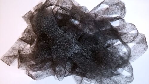 5 metre 10mm/1cm Black Wonder Web Hemming Tape Wide Hem Iron On Adhesive UK - Picture 4 of 6