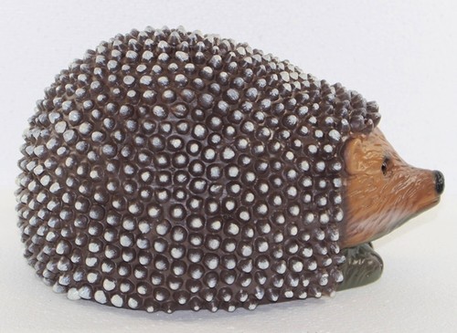 Deko Garten Figur Gartenfigur Tierfigur Igel groß liegend aus Kunststoff H 14 cm - Bild 4 von 5