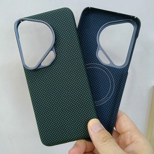 Genuine Carbon Fiber Magsafe Case For Huawei Pura 70 Ultra Pro+ Thin Matte Cover - Picture 16 of 28
