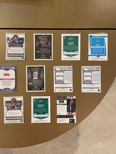 2018-2023 NBA Cards - San Antonio Spurs Lot inkl. Rookies/Parallels/Inserts - Bild 8 von 8