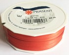 RED SATIN RIBBON CRAFTING GIFT WRAPPING DECORATING 50m X 6mm FREEPOST BRAND NEW