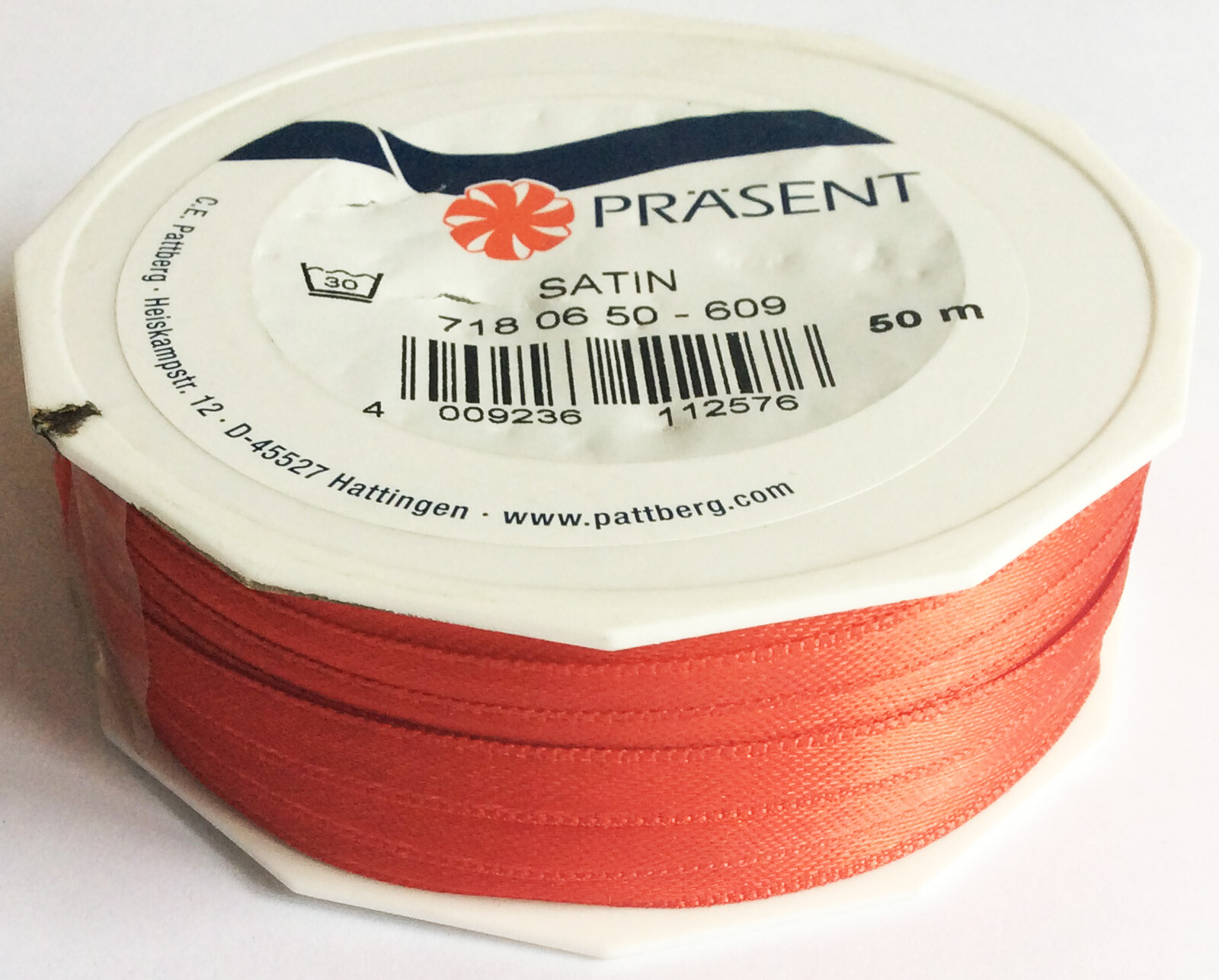 RED SATIN RIBBON CRAFTING GIFT WRAPPING DECORATING 50m X 6mm FREEPOST BRAND NEW