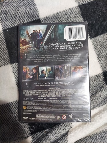 HARRY POTTER AND THE DEATHLY HALLOWS PART 2 (Dvd, 2011) Daniel Radcliffe Newseal - Foto 2 di 2