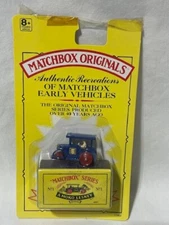 1991 Matchbox Originals Series Moko Lesney #1 Blue Road Roller, Lot B