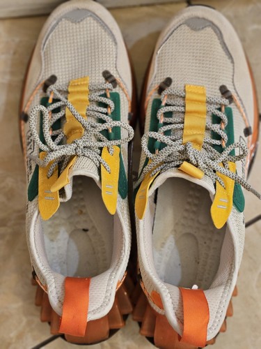 33Y PAIWEI NATIONAL TIDET BEIGE GREEN YELLOW ORANGE SNEAKERS SIZE 43 US 12 - Picture 2 of 18