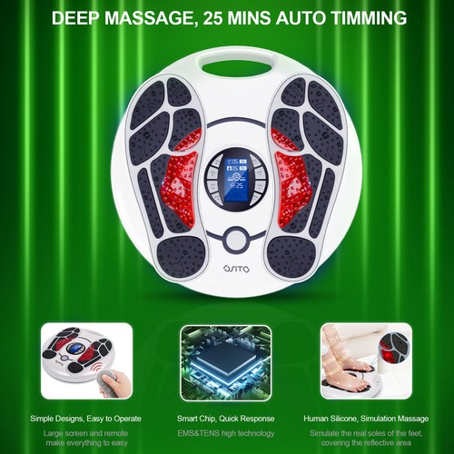 Foot Legs Circulation Machine with TENS pads Pain Relief Improve Circulation - Picture 6 of 12