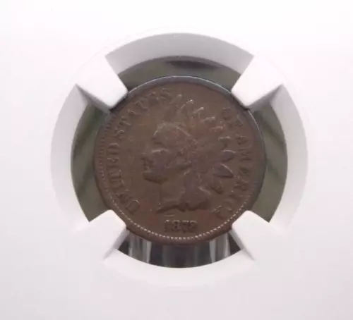 1872 Indian Head Cent Penny 1c NGC VG10 BN #009 Very Good ECC&C, Inc.