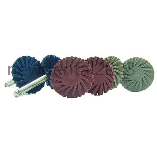 6pcs Kit sistema de pulido de RA diamante de rueda giratoria disco goma dental - Picture 12 of 12