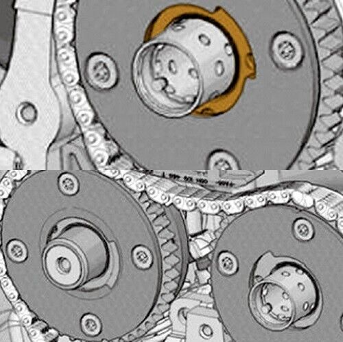 Motor Einstellwerkzeug Steuerkette Wechsel Satz VW VAG 1.8 2.0 GTI FSI TFSI TSI - Bild 5 von 13