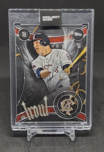 Mike Trout 2020 Topps Project 2020 Ben Baller Edition #51 Los Angeles Angels