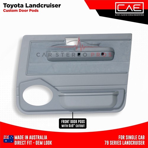 Premium MDF Door Speaker Pods Fit for 70/75/76/78/79 Series Landcruiser - Picture 5 of 42