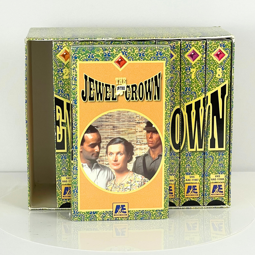 The Jewel In The Crown A&E BBC Television Mini-Series VHS 8-Tape Complete Set - Imagen 5 de 23