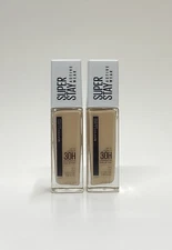 Maybelline Super Stay 30hr Active Wear Foundation 112 Natural Ivory 1oz. 2 Pack