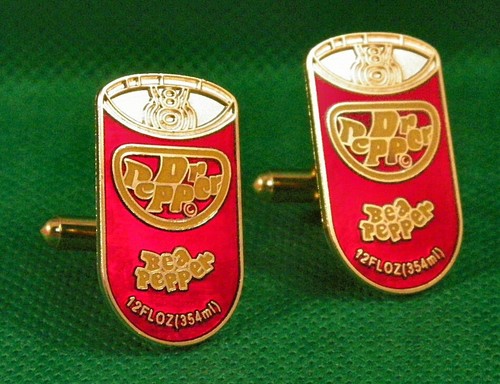 Dr. Pepper Cuff Links - Picture 4 of 6
