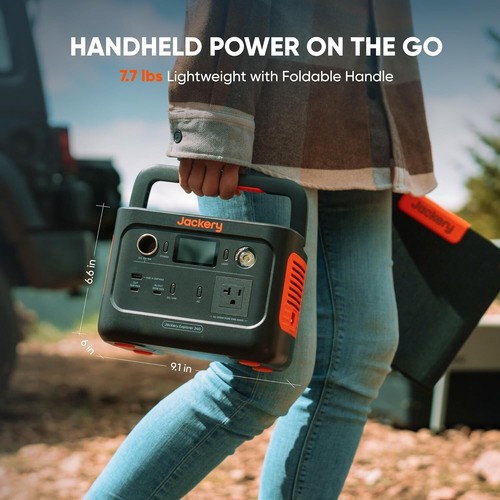 Jackery Explorer 300 Plus Power Station 288Wh LiFePO4 Battery 300W AC Outlet - Picture 2 of 9