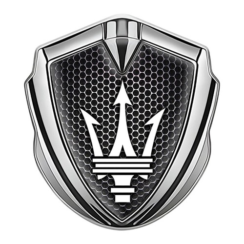 Fender Emblem Maserati Metal Sticker Side Badge Logo Decal - Picture 24 of 39