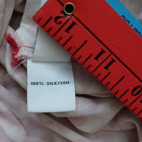 Diane Von Furstenberg DVF Dress Size 4 Red White Chain Link Pockets Short Sleeve - Picture 9 of 16