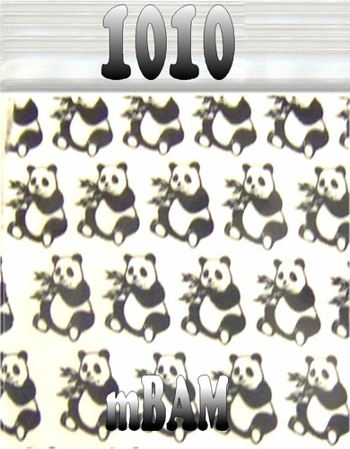 100 TEDDY BEARS 12534 Apple Zip Baggies Mini Bags 1.25x.75" - Picture 11 of 13