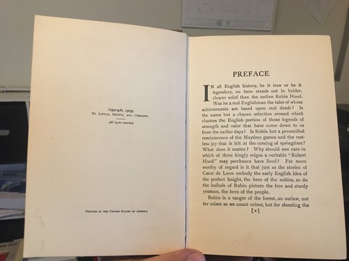 ANTIQUE: Robin Hood His Book by Eva March Tappan (1903, HC, 1st, VG, RARE) - Picture 10 of 15