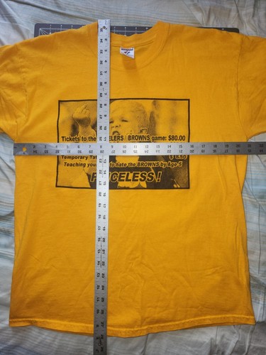 CAMISETA PITTSBURGH STEELERS enseñando a tu hijo a odiar a los Browns a los 5 años mediana - Imagen 5 de 17