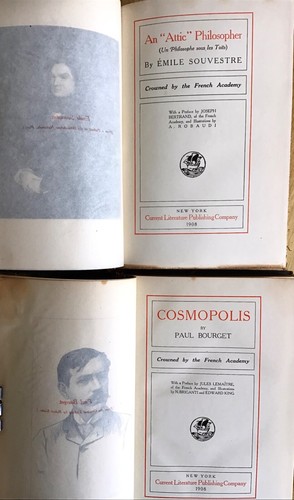11 vols-Masterpieces of French Fiction/The Immortals/Current Literature Pub 1908 - Picture 11 of 18