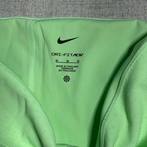 Nike Dri-FIT ADV Tennis Skirt Athletic Golf Neon Green Skort Women's M - Picture 6 of 7