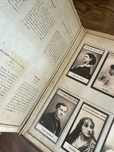 Colección incompleta 425+ tarjetas comerciales de Felix Potin en álbum original de 1900 - Imagen 10 de 11