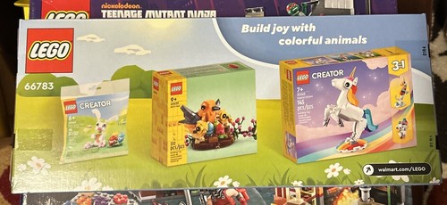LEGO Play Pack 66783 Three Easter and Spring Sets NEW - Birds, Bunny, Unicorn! - Picture 2 of 2