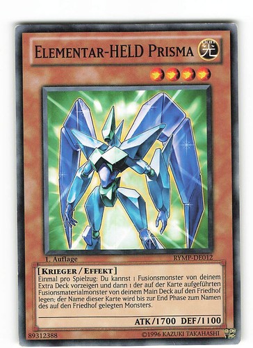 Yugioh ELEMENTAR-HELD PRISMA , rymp-de012 Common deutsch Near Mint  - Bild 1 von 2