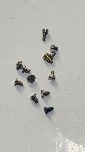 Rolex Screws Watch Movement Steel Screws Lot Of 100 Genuine Original - Picture 5 of 5