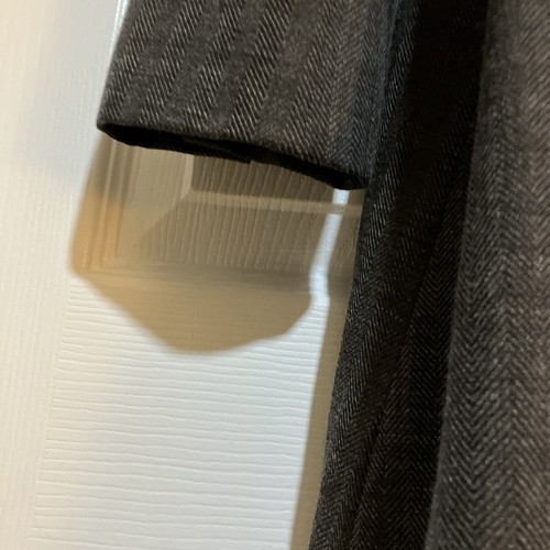 DKNY Button Front Wool Blend Mid-Length Coat Jacket US 10 - Picture 17 of 20