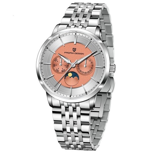 Orologi Uomo Quarzo Multifunzione VX3HA Movimento Vetro Zaffiro 100M Impermeabili - Foto 15 di 18