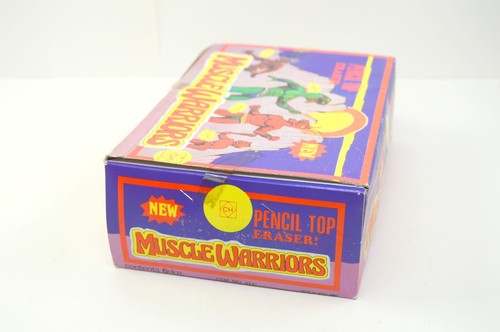 Muscle Warriors, 1980's vintage, Store Display Box & figures, MOTU, Galaxy, KO - Picture 4 of 6