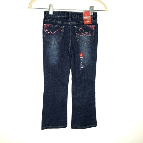 Arizona Jean Co. NWT Girls Straight Leg Boot Cut Jeans Size 6 year - Picture 6 of 12
