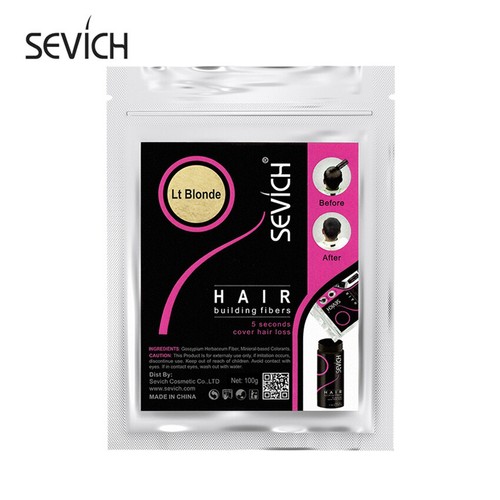 Corrector de recarga de fibras de construcción capilar Sevich polvo cuidado pérdida cabello 25/50//100 g - Imagen 8 de 22