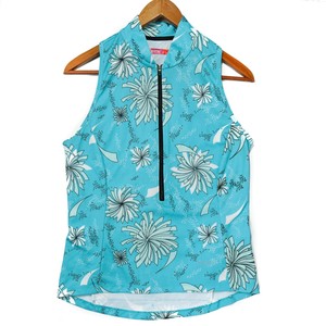 terry sleeveless cycling jersey