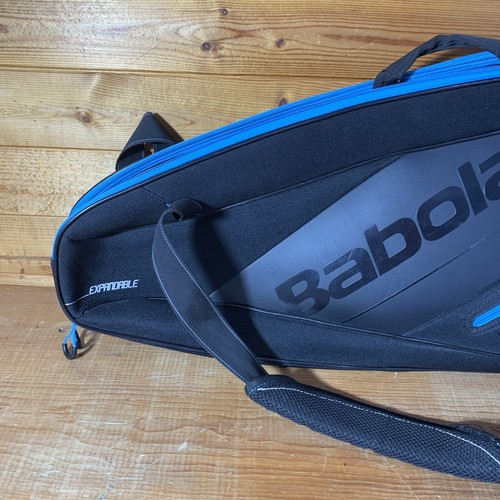 Babolat Team erweiterbar Multischläger Schläger/Tennistasche schwarz/blau EUC - Bild 2 von 10