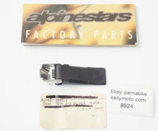 NOS OEM ALPINESTARS TECH-1 TECH3/7 DIRT BIKE MOTOCROSS ENDURO BOOTS BUCKLE BLACK